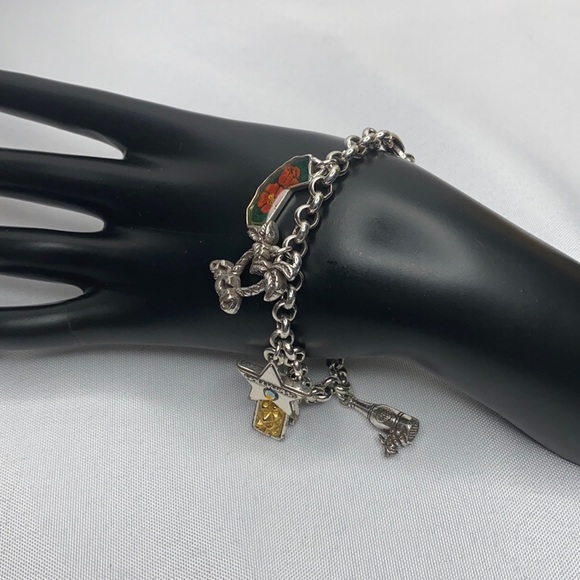 Brighton California charm Bracelet 8 1/2" - Picture 2 of 9